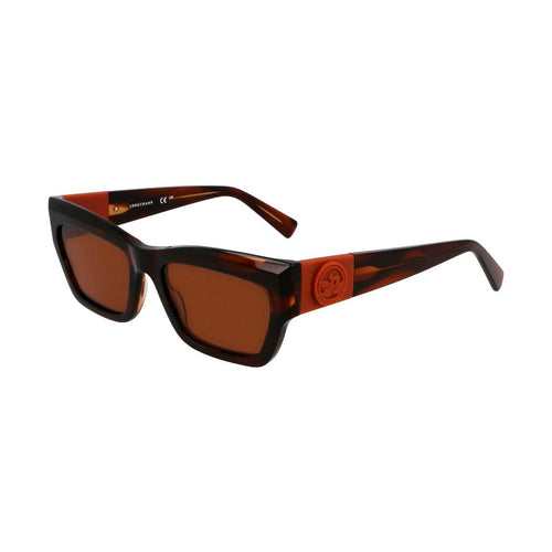 Longchamp Brown Acetate Sunglasses