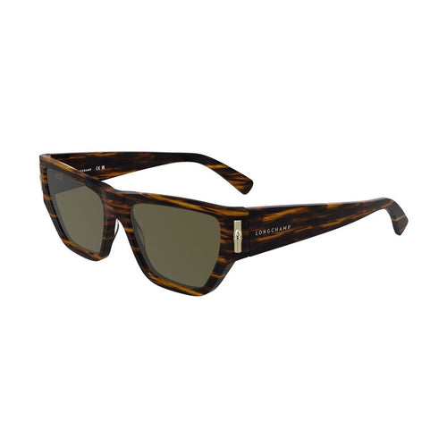 Longchamp Brown Acetate Sunglasses