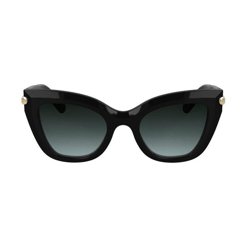 Longchamp Black Acetate Sunglasses