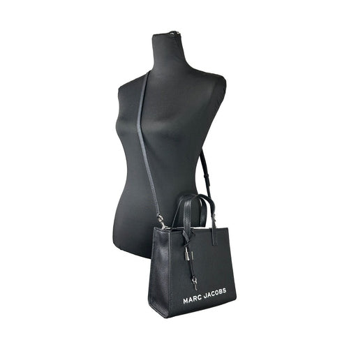 Marc Jacobs Mini Grind Black Leather Crossbody Bag