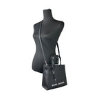 Marc Jacobs Mini Grind Black Leather Crossbody Bag