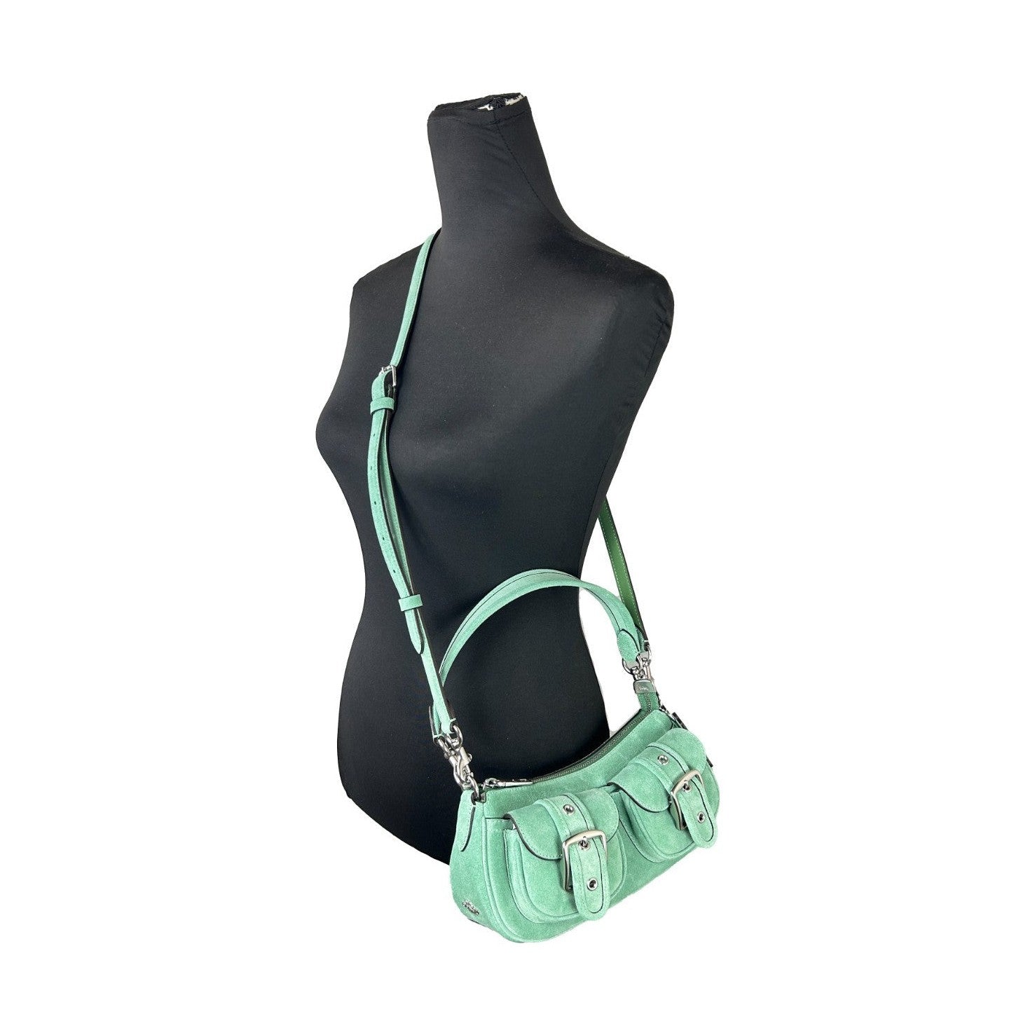 COACH Coach Ashton Suede Shoulder Bag Purse