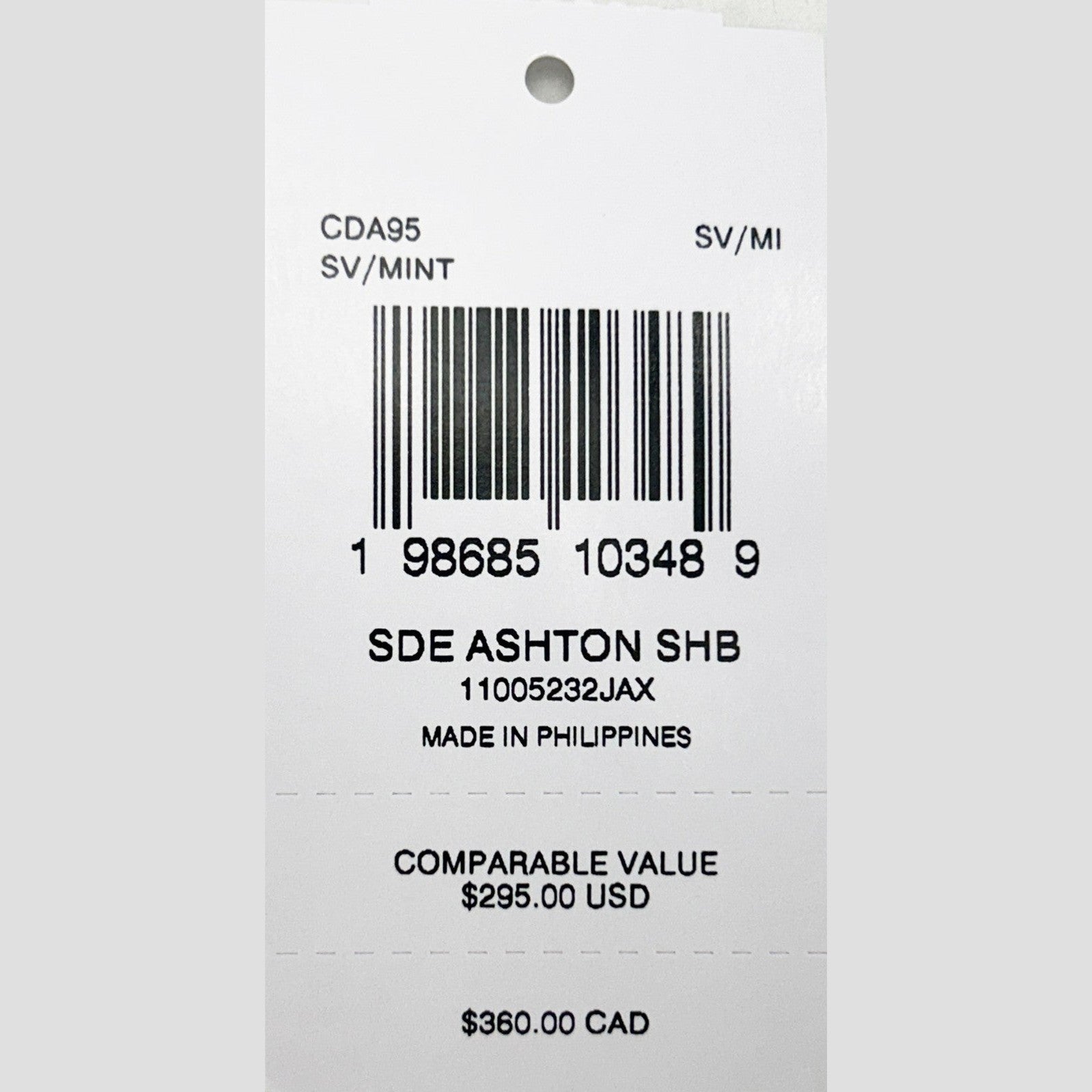 COACH Coach Ashton Suede Shoulder Bag Purse