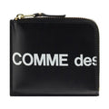 Comme Des Garçons Black Calf Leather Bos Taurus Wallet