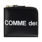 Comme Des Garçons Black Calf Leather Bos Taurus Wallet