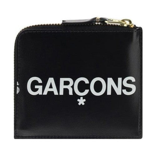 Comme Des Garçons Black Calf Leather Bos Taurus Wallet