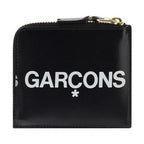 Comme Des Garçons Black Calf Leather Bos Taurus Wallet