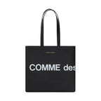 Comme Des Garçons Black Calf Leather Bos Taurus Shoulder Bag