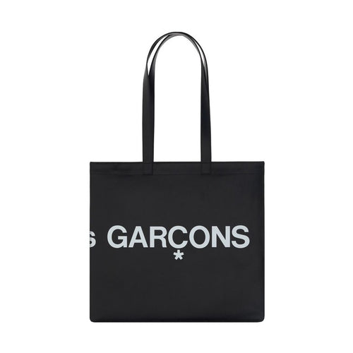 Comme Des Garçons Black Calf Leather Bos Taurus Shoulder Bag