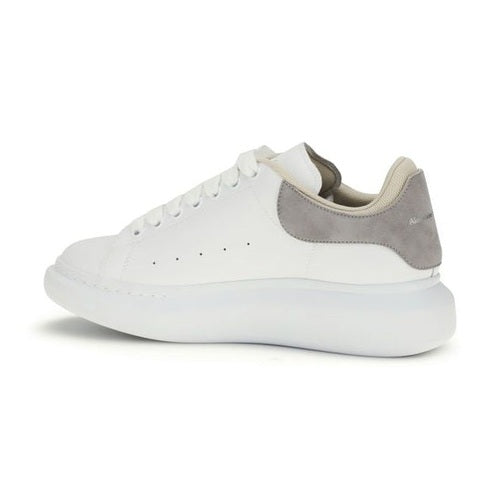 Alexander McQueen White Calf Leather Bos Taurus Chunky Sneakers