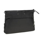 Maison Margiela Black Calf Leather Bos Taurus Clutch Bag