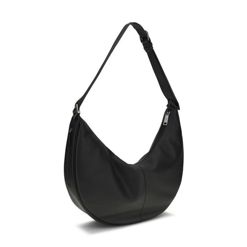 Fendi Black Calf Leather Bos Taurus Shoulder Bag