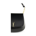 Saint Laurent Black Calf Leather Bos Taurus Handbag
