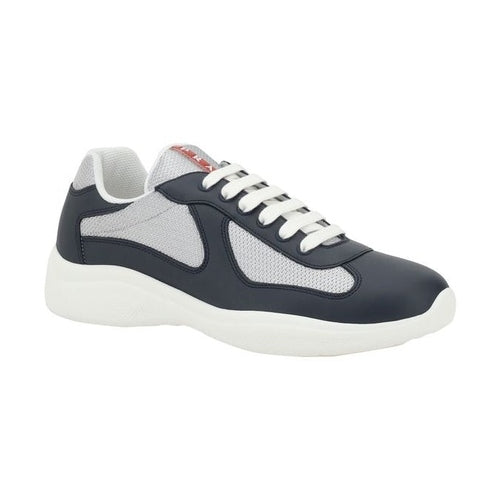 Prada Blue Polyamide Athletic Sneakers
