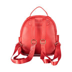 Valentino Red Polyethylene Backpack