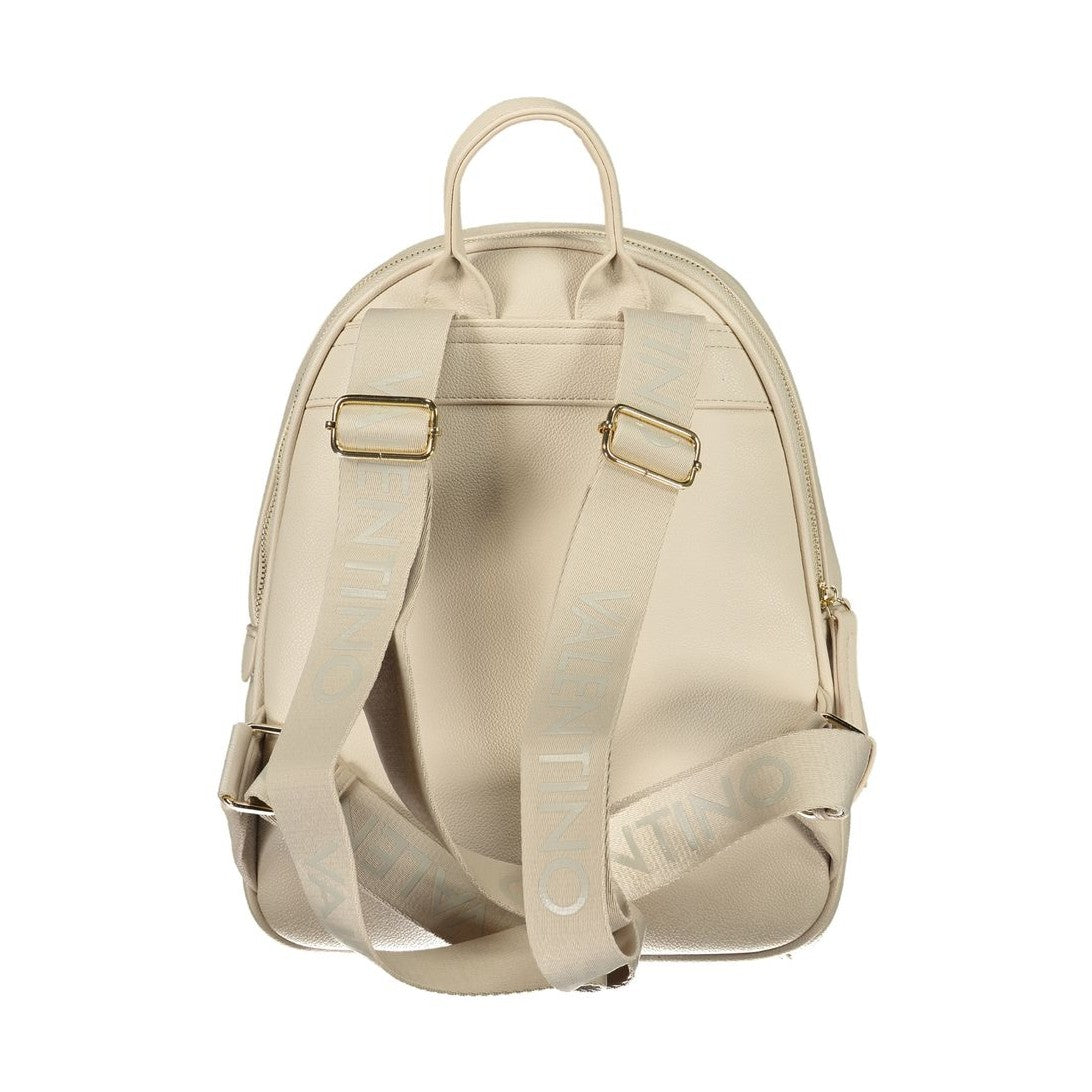 Valentino Beige Poliuretano Womens Backpack