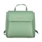Valentino Green Polyethylene Backpack