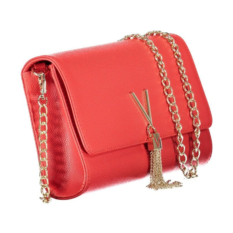 Valentino Red Polyurethane Women's Bag
