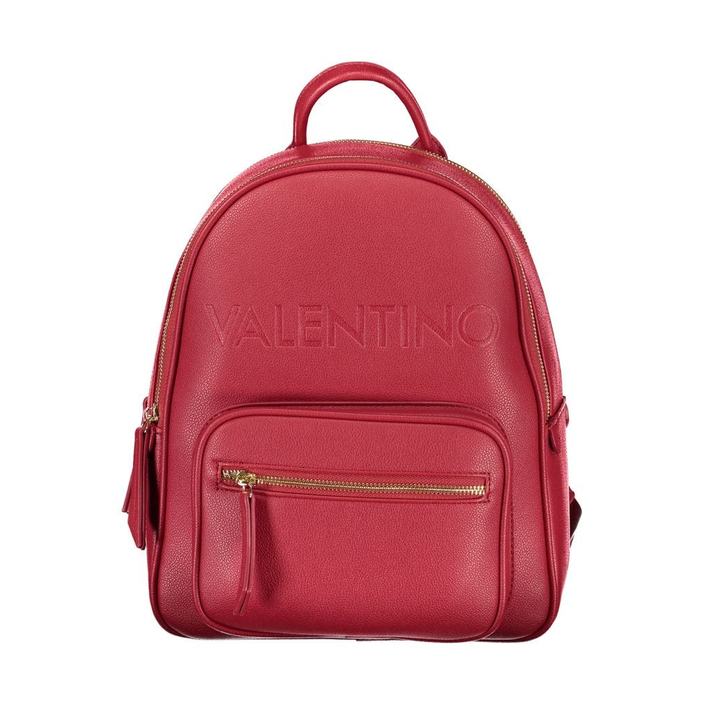 Valentino Rosso Polyurethane Women's Backpack
