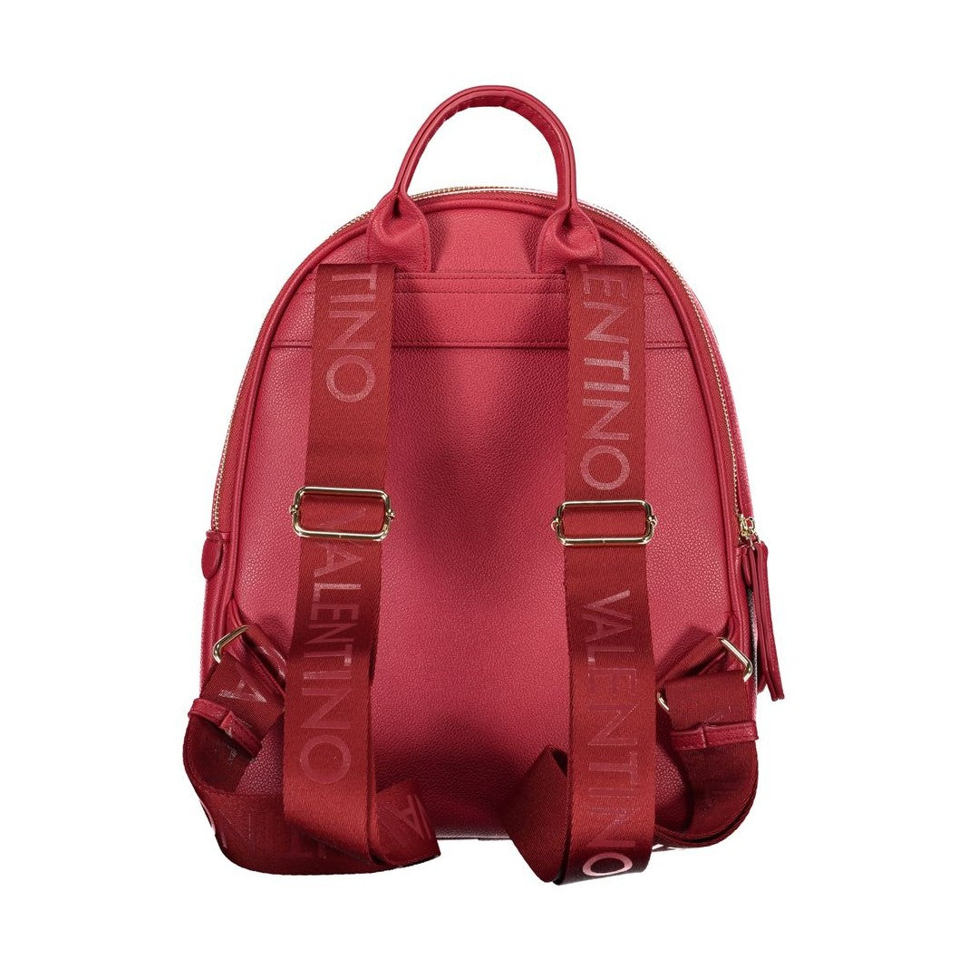 Valentino Rosso Polyurethane Women's Backpack