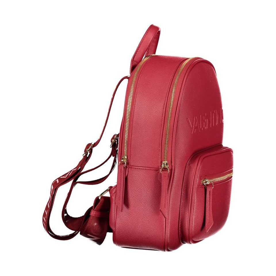 Valentino Rosso Polyurethane Women's Backpack
