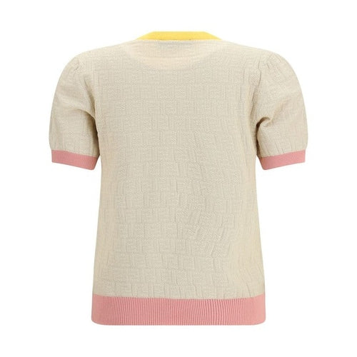Fendi Beige Cotton Sweatshirt
