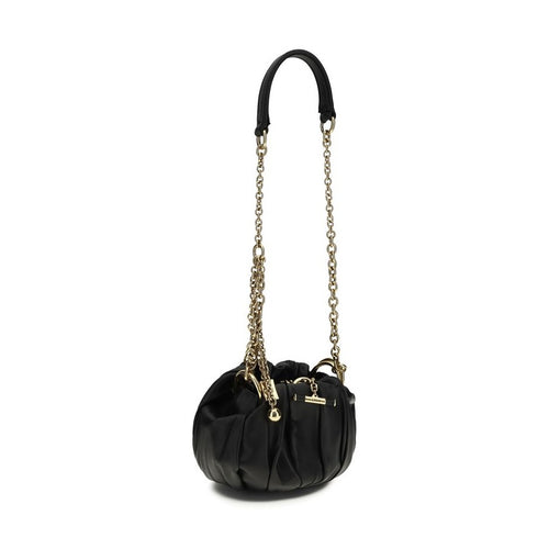 Chloé Black Lamb Ovis Aries Aries Shoulder Bag