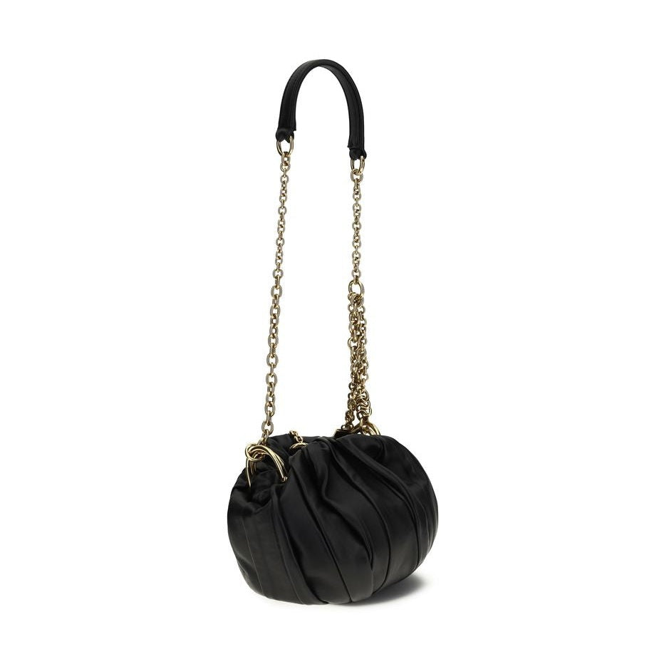 Chloé Black Lamb Ovis Aries Aries Shoulder Bag