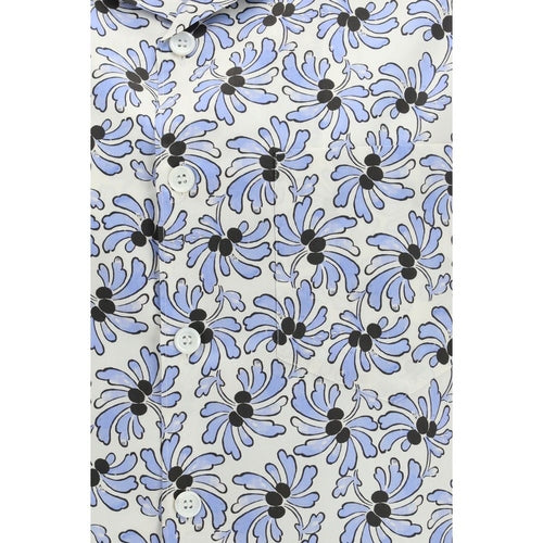 Prada Multicolor Cotton Pattern Shirt
