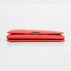 Chanel Boy Wallet on Chain Red Lambskin