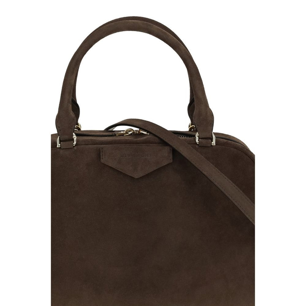 Givenchy Brown Calf Leather Bos Taurus Handbag