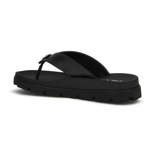 Prada Brown Calf Leather Bos Taurus Sandals