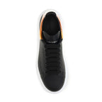Alexander McQueen Black Calf Leather Bos Taurus Platform Sneakers