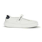 Miu Miu White Calf Leather Bos Taurus Ballet Flats