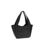 Saint Laurent Black Other Fibres Shoulder Bag