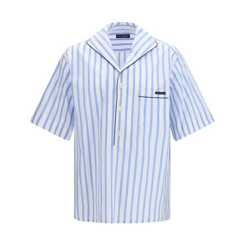 Dolce & Gabbana Multicolor Cotton Pattern Shirt
