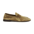 Bally Beige Calf Leather Bos Taurus Slip-On Loafers