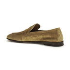 Bally Beige Calf Leather Bos Taurus Slip-On Loafers
