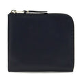 Comme Des Garçons Blue Calf Leather Bos Taurus Wallet