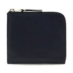 Comme Des Garçons Blue Calf Leather Bos Taurus Wallet