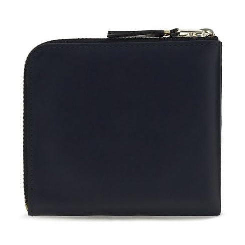 Comme Des Garçons Blue Calf Leather Bos Taurus Wallet