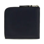 Comme Des Garçons Blue Calf Leather Bos Taurus Wallet