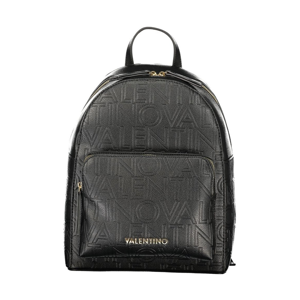 Valentino Black Polyurethane Women's Backpack