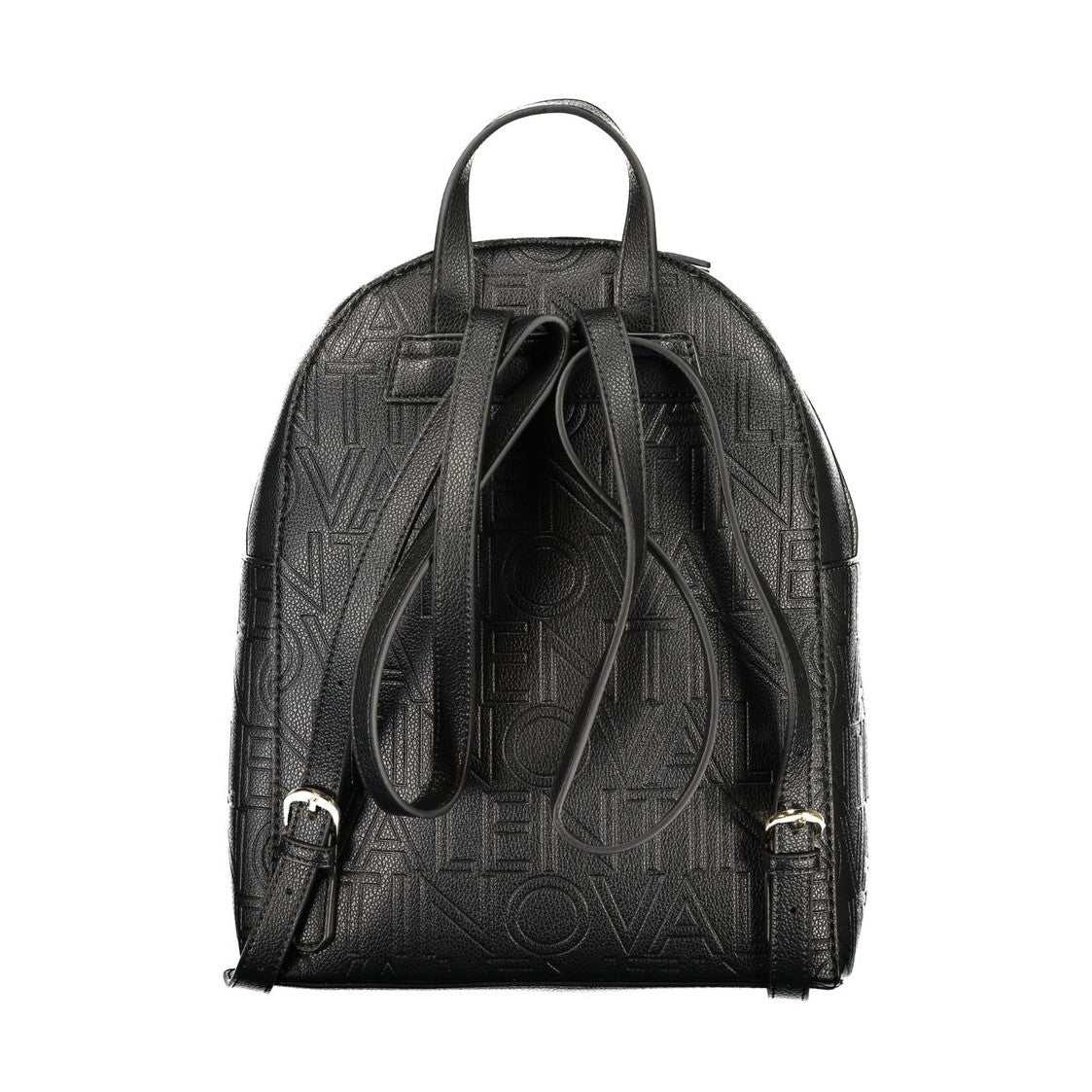 Valentino Black Polyurethane Women's Backpack