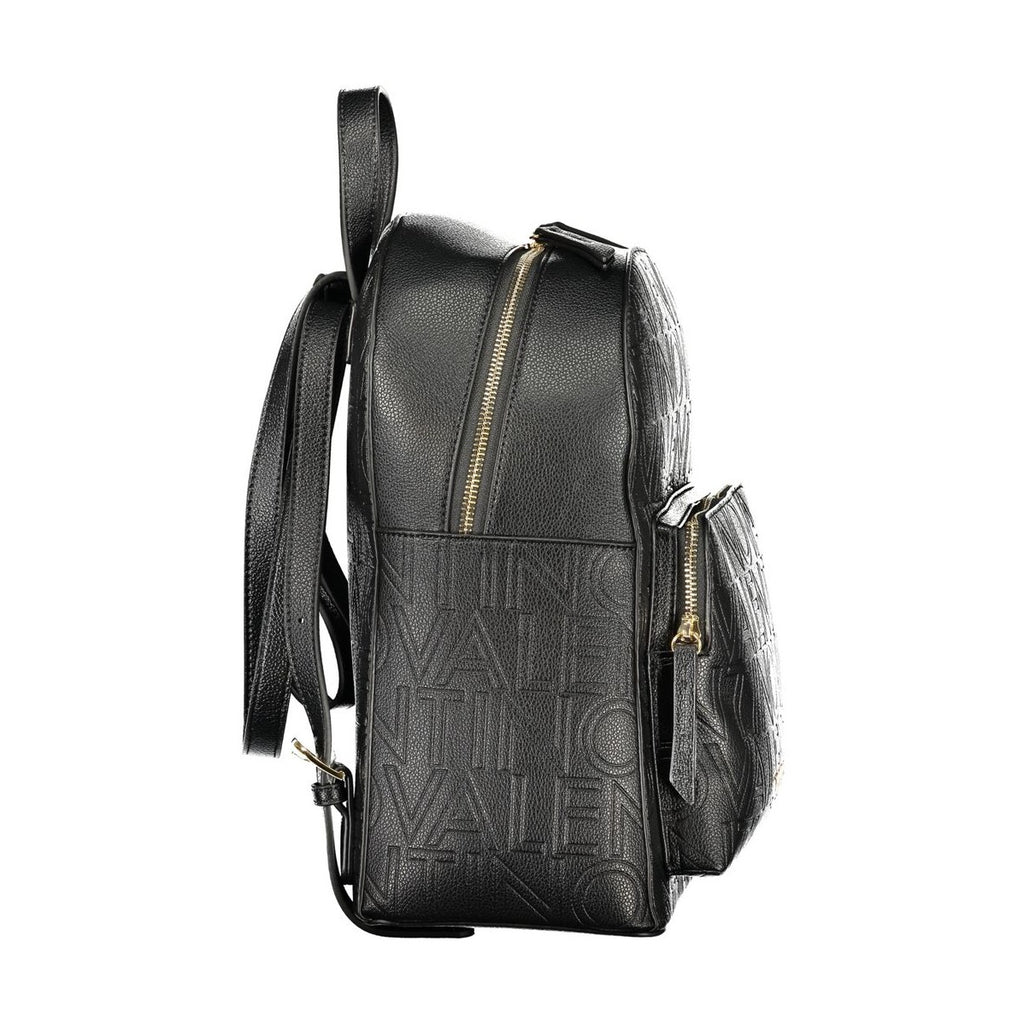 Valentino Black Polyurethane Women's Backpack