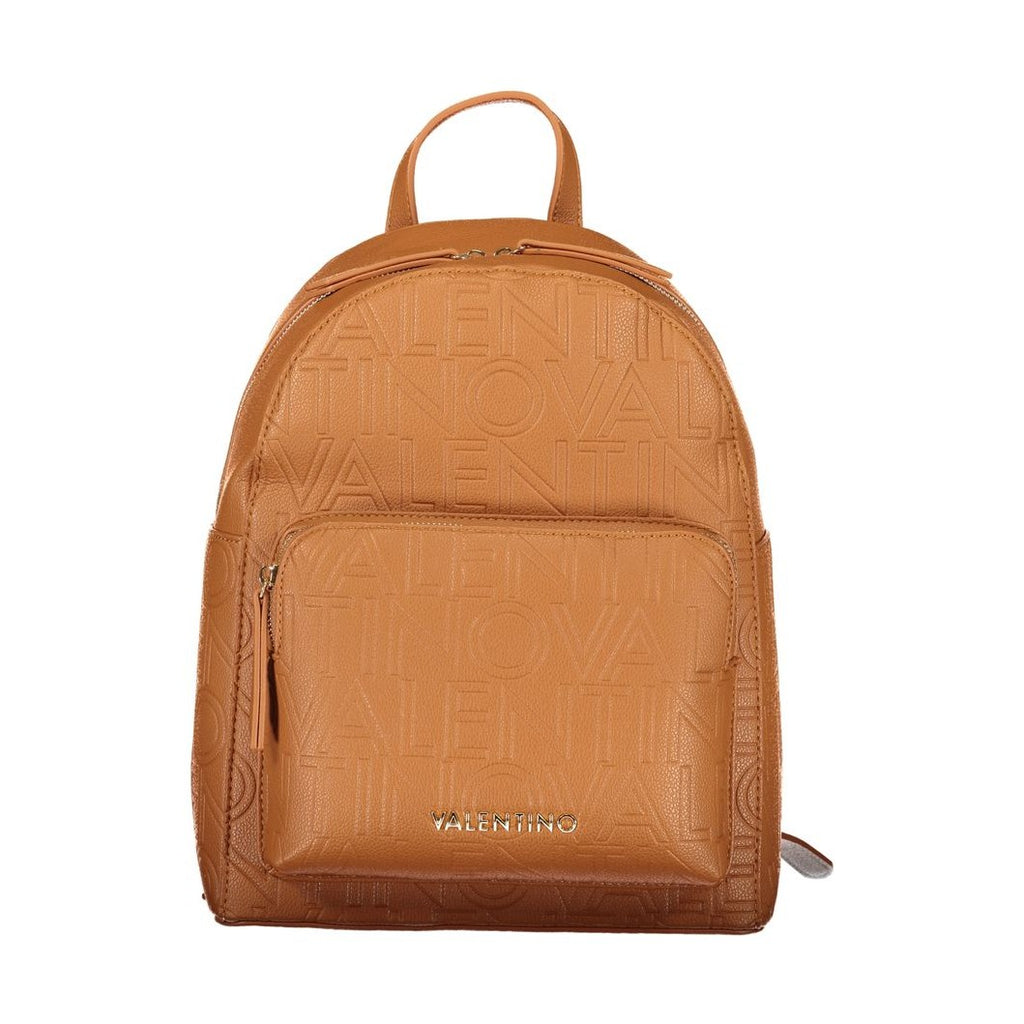 Valentino Brown Polyethylene Backpack