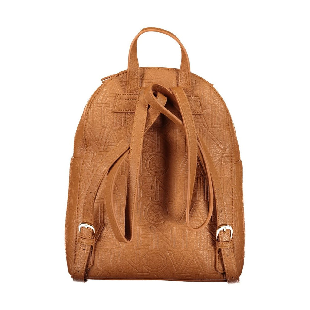 Valentino Brown Polyethylene Backpack
