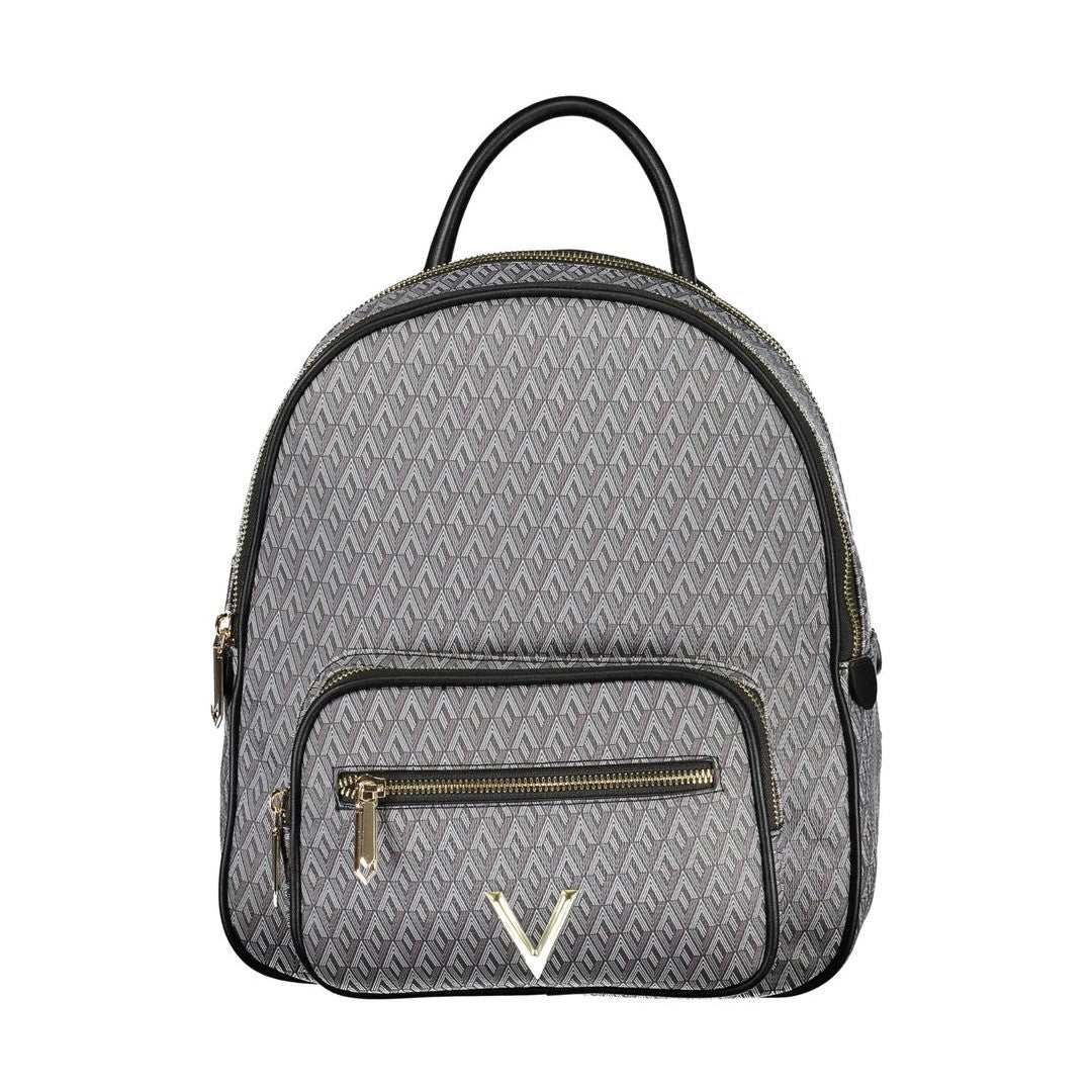 Valentino Black Polyethylene Backpack