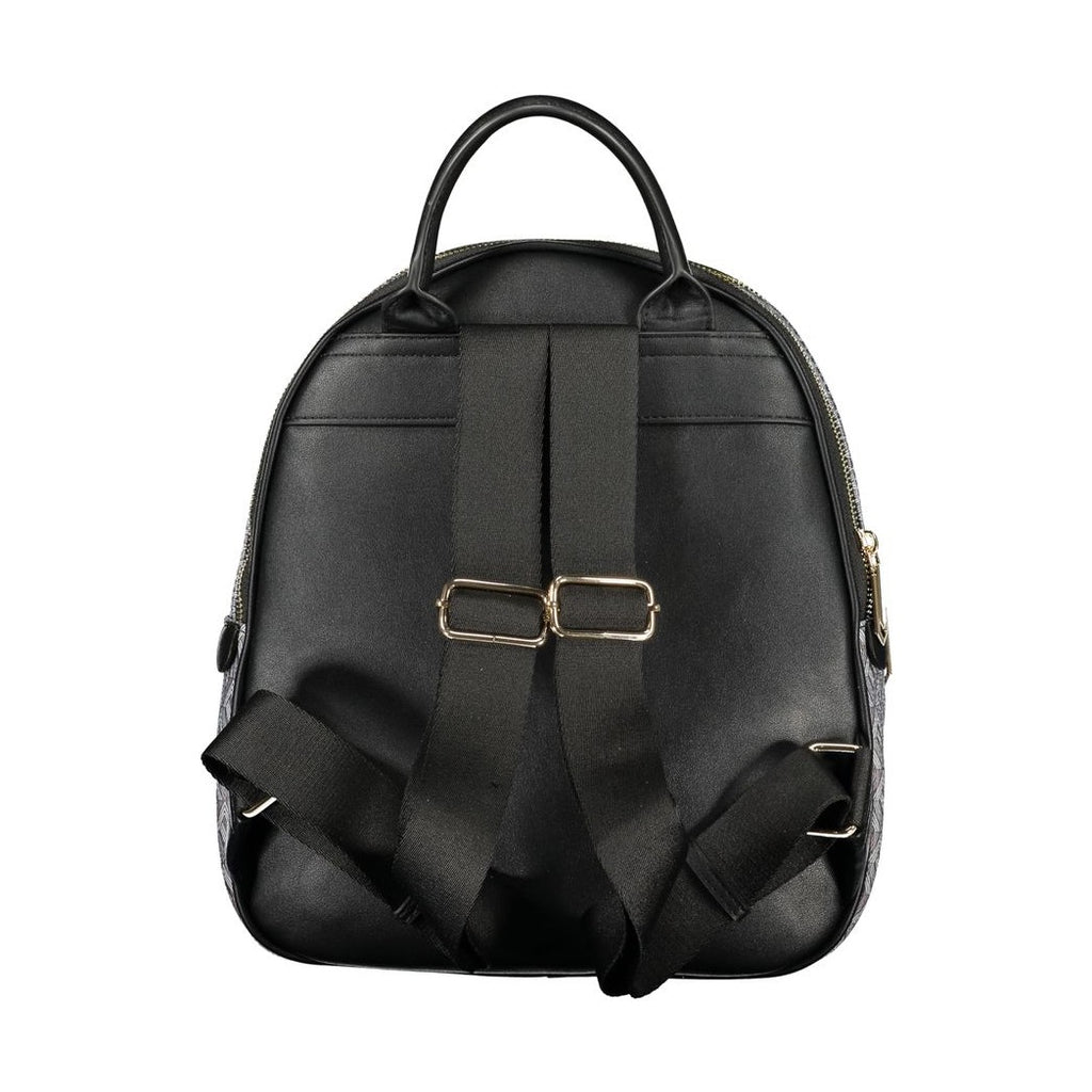Valentino Black Polyethylene Backpack