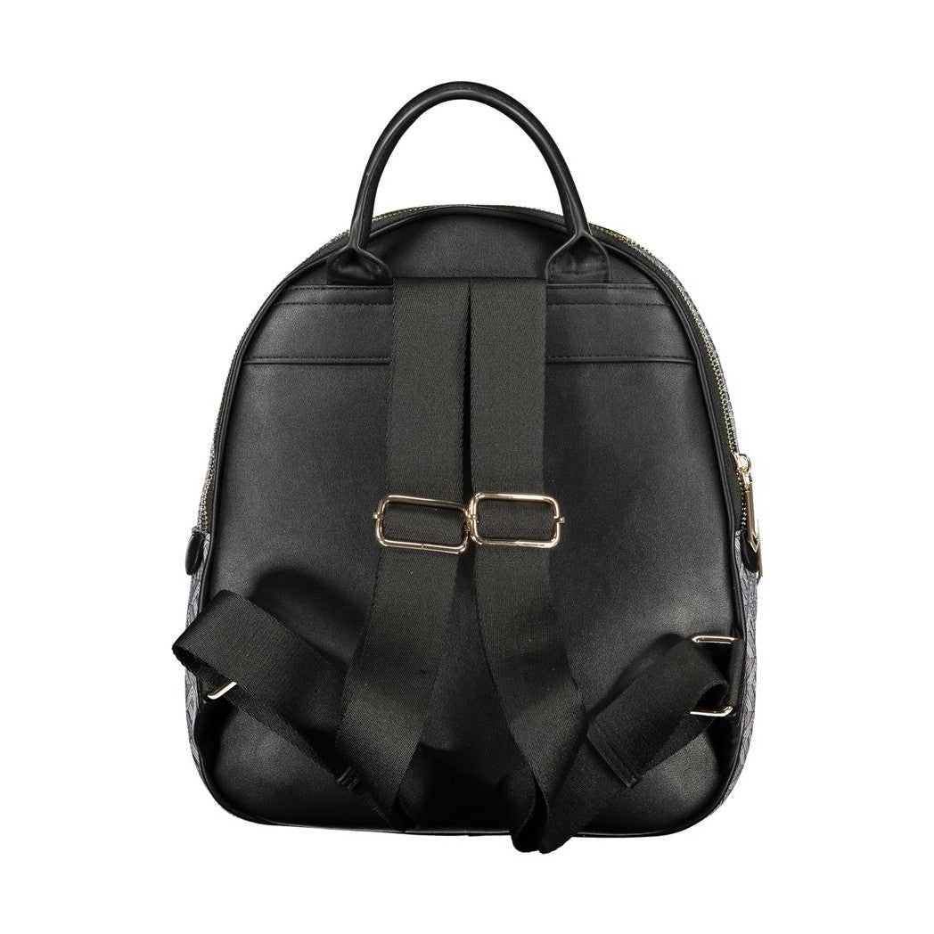 Valentino Black Polyethylene Backpack